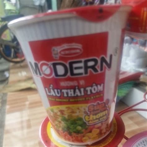 10 Cups Of Modern Cup Noodles With Thai Shrimp Hot Pot 67g Shopee Malaysia