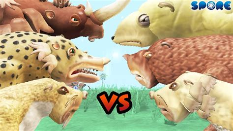 Prehistoric Beast Battle S2 Spore Youtube