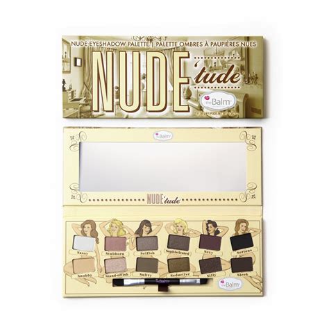 NUDE Tude TheBalm Eyeshadow Palette Eyeshadow The Balm