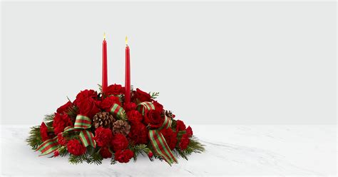 The Ftd® Holiday Classics™ Centerpiece Flower Delivery Hockessin De