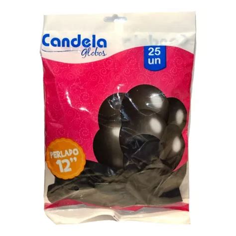 Globos Candela Perlado 12 X25u Jugaso