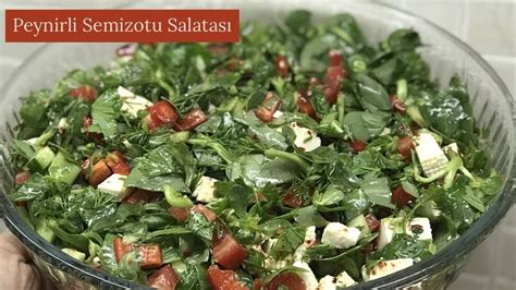 Peynirli Semizotu Salatası Tarifi Naciye Kesici Ramazan Yemekleri