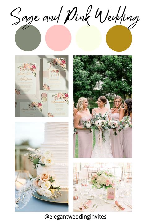 Sage green blush and gold wedding | Beachweddingtips.com