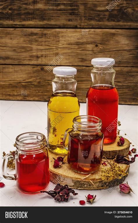 Kombucha Glass Bottles Image & Photo (Free Trial) | Bigstock