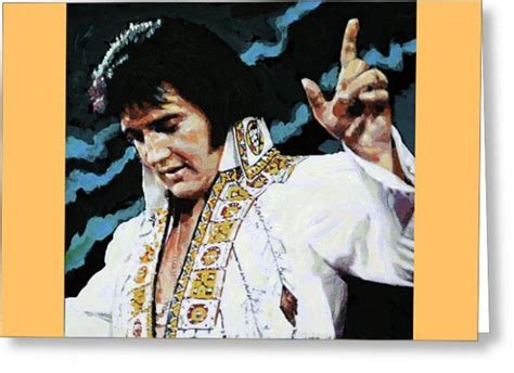 Elvis Presley Singing Greeting Cards Fine Art America Elvis Singing Happy Birthday Card In