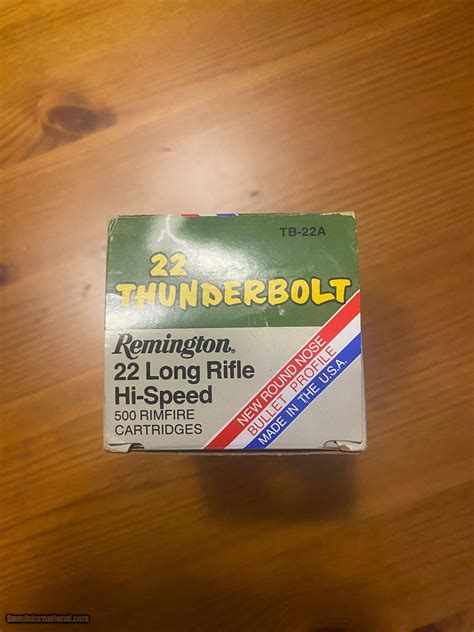 Remington Thunderbolt 22 Ammo