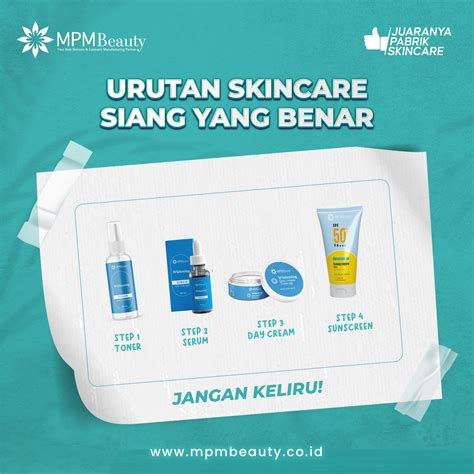 Urutan Pemakaian Skincare Siang Hari Yang Benar Jangan Keliru