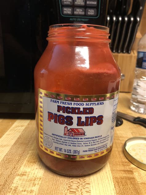 Pickled Pig Lips : r/shittyfoodporn