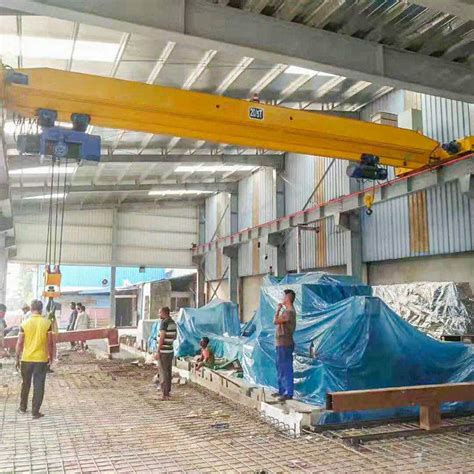 Industrial 5T Single Girder Overhead Travelling Crane