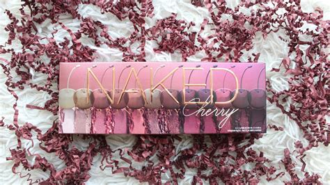 Samantha Jane Urban Decay Naked Cherry Swatches