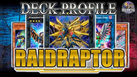 DECK PROFILE YU GI OH RAIDRAPTOR YouTube