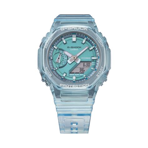 Gma S Sk A G Shock Anal Gico Digital Azul Celeste Casio