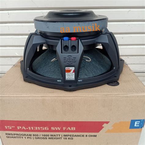 Jual Speaker Component Acr Fabulous Pa Sw Subwoofer Inch