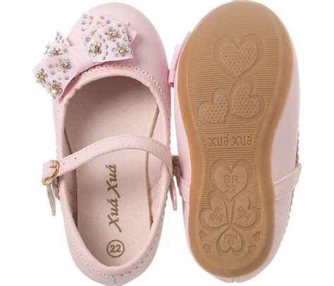 Sapatilha Infantil Feminina Litlle Woman La O Nude Xu Xu