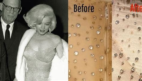 Kim Kardashian Accused Of Leaving Marilyn Monroes Dress Hanging By A