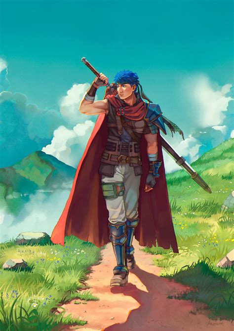 Ike Fire Emblem Art Print Etsy