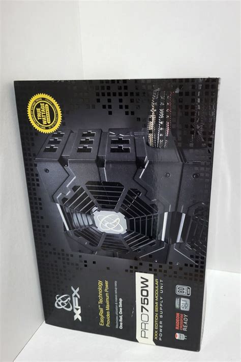 Xfx Pro 750w Xxx Edit Silver 80 Semi Modular Atx Power Supply Psu Faulty Parts Ebay