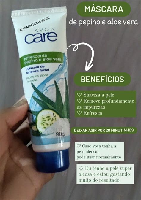 Máscara facial de pepino e aloe vera Cuidados para la piel grasa