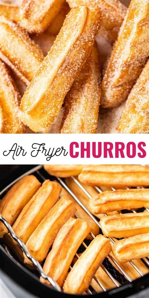 Air Fryer Churros - Plated Cravings