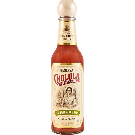 Cholula Reserva Tequila Lime Hot Sauce Shop Hot Sauce At H E B