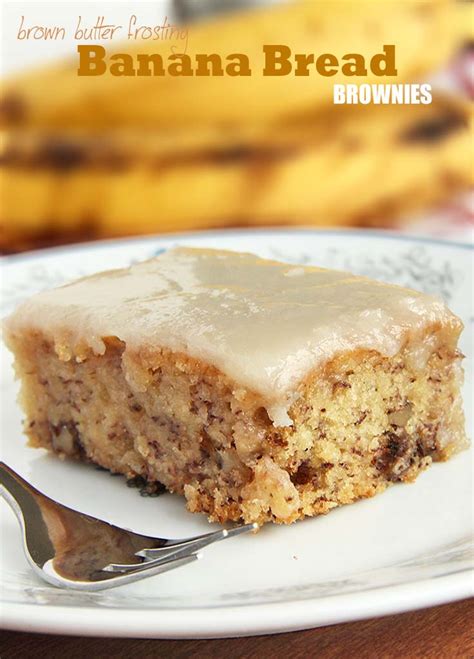 Banana Bread Brownies Sugar Apron