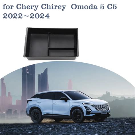 Car Organizer Box For Chery Chirey Omoda 5 C5 FX 2022 2024 2023 Armrest