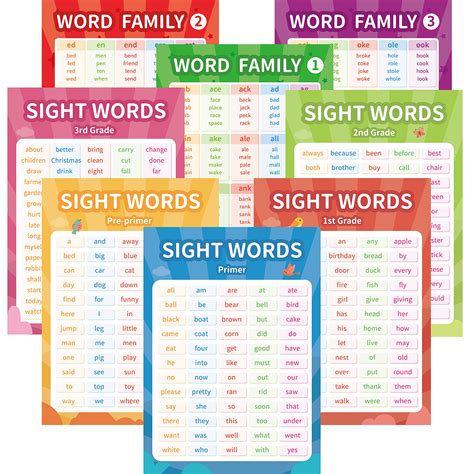 Enchanted Learning Word Famlies 6