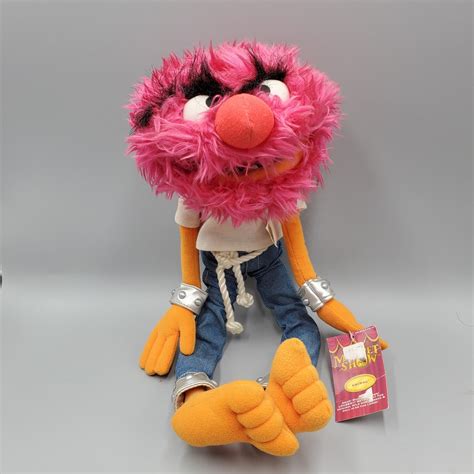 Wild Crazy Muppets Animal Plush Stuffed Doll Poseable Sababa Etsy