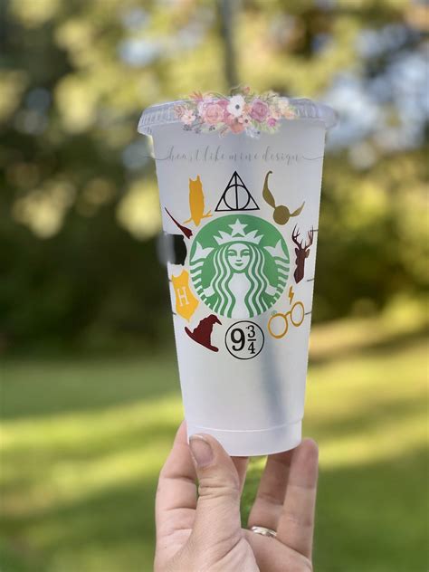 Harry Potter Inspired Starbucks Cup Harry Potter Ts Personalized