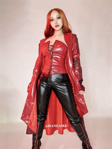 HaneAme Nude Scarlet Witch NudeCosplayGirls