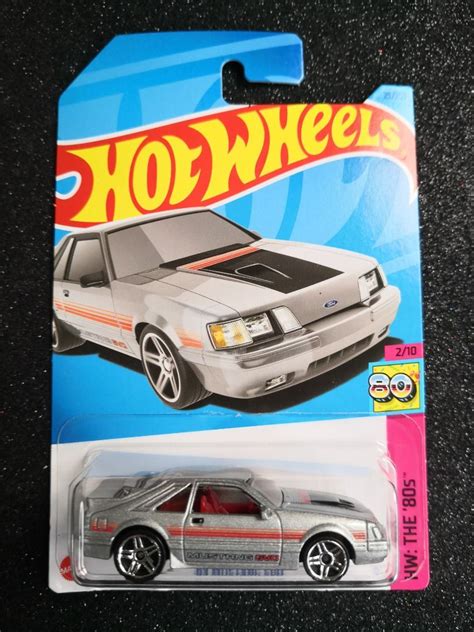 Hot Wheels 84 Ford Mustang SVO Silver Hobbies Toys Toys Games On Carousell