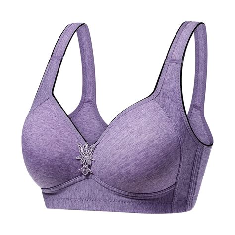 Cotton Bras For Women Non Wired Post Surgery Bra Push Up Everyday Comfort Support Bralette Plus