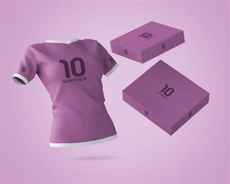 Premium Psd Sports Shirt Mockup With Brand Logo