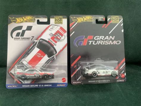 HOT WHEELS 2024 Pop Culture Nissan Skyline GT R R34 Nismo GT3 Gran Turismo EUR 39 06