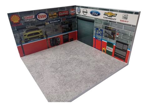 Dioramas Exhibidores Para Autos A Escala Hot Wheels Progresando