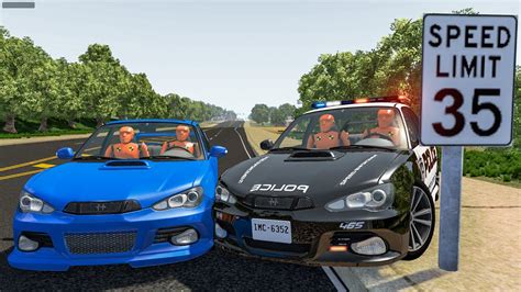 Police Car Chases 37 BeamNG DRIVE SmashChan YouTube