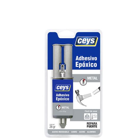 Adhesivo epoxi metal