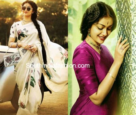 Decoding Keerthy Sureshs Look As Savitri In Mahanati