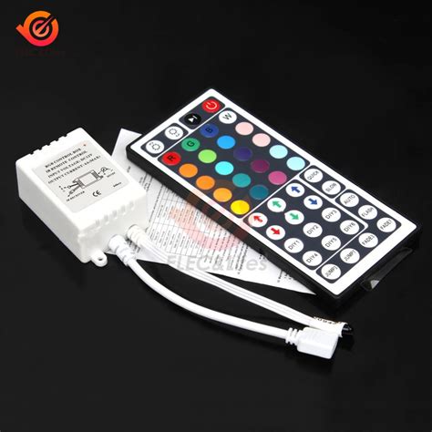 Led Controlador Chave Led Ir Rgb Controler Led Controlador De Luz