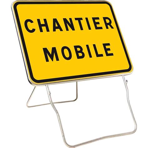 Panneau Temporaire Chantier Mobile Telenco Store