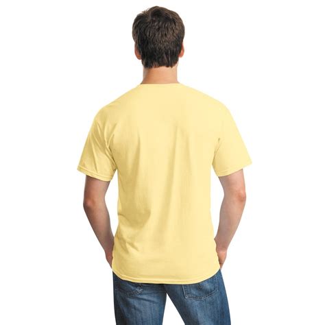 Gildan 5000 Heavy Cotton T Shirt Yellow Haze FullSource