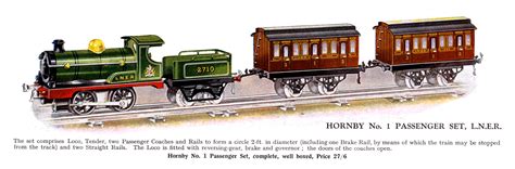 Filehornby No1 Passenger Set Lner 1925 Hbot The Brighton Toy