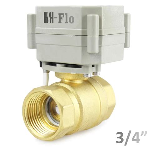 HSH Flo 3 4 DN20 110 230VAC 2 Way Motorized Ball Valve Auto Return