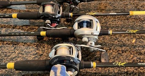 Five Quality Rod And Reel Sets Shimano Garcia And Skeet Reese For