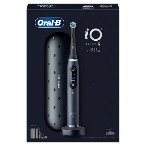 Oral B Zahnb Rste Io N Black Onyx Braun Oral B Luxe Edition Sopo