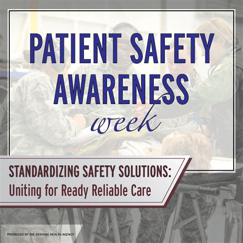 Patient Safety Awareness Week Highlights Ready Reliable Care Healthmil