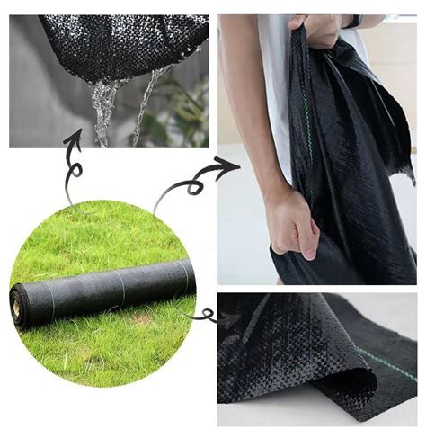 Factory Greenhouse Pp Woven Weed Control Mat Ground Cover Mesh Fabric