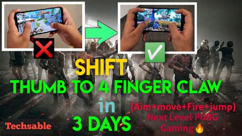 Four Finger Claw Setup How To Shift From Thumb To 4 Finger Claw On