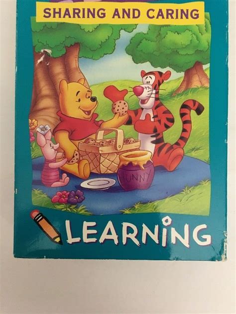 Winnie The Pooh Learning Sharing And Caring Vhs Tested Rare Ship