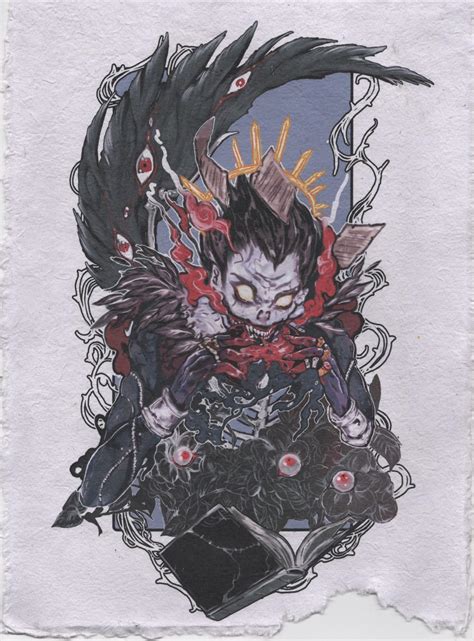 ryuk art   rdeathnote